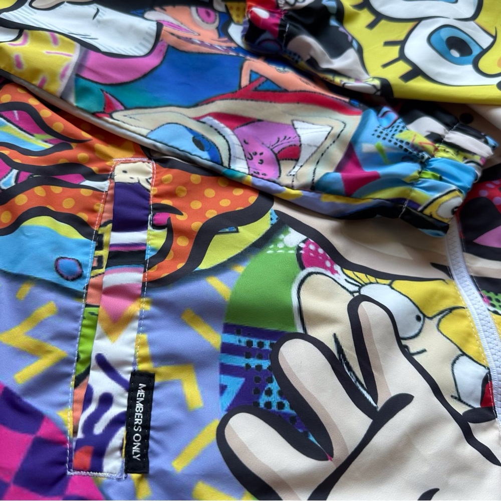 Members Only x Nickelodeon Windbreaker Jacket - Picture 11 of 15